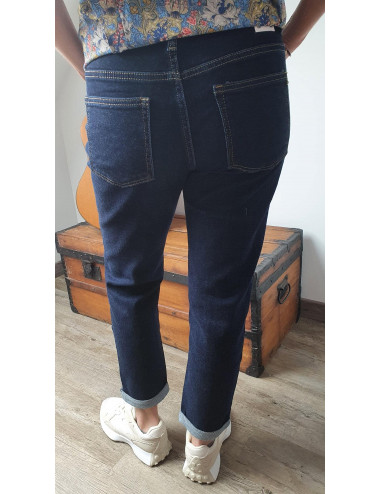 Jeans Mom taille haute